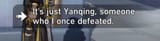 It&#039;s just Yanqing