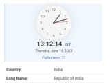 india time