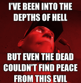 not even the dead