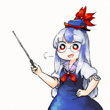 [[artist_yaise]], kamishirasawa keine, round eyewear, hand on own hip, holding p s-4042150750