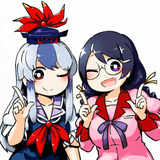 artist_yaise, 2girls, upper body, simple background, masterpiece, best quality s-4101315902
