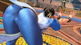 chun kikoken sf6 ass pussy behind pose
