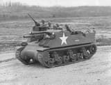 M7_Priest_Self_-Propelled_Howitzer_Finalist_at_Fort_Knox_1942