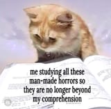 StudyingMan-MadeHorrors