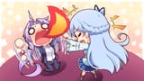Hai Himeme chibi laughing breathing fire(32246)