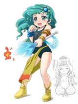__rydia_and_rosa_farrell_final_fantasy_and_1_more_drawn_by_mameshiba__66ad692ece7babd9c006bfea0a0724f8