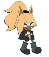 whisper eating a sandwich in the void