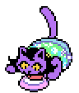 catty drink milk