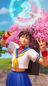 Sakura Kasugano STREEEEEET FIGHTER ALPHA..........TWO!