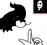 probably the most unhinged thing ive drawn
