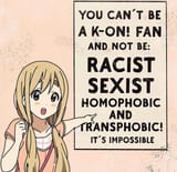 k-on racist
