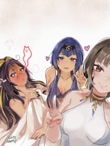 __dehya_candace_and_dunyarzad_genshin_impact_drawn_by_aoiabyss__4d5c7712d46f34ee0527fecf4e82ab1f