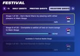festival milestones