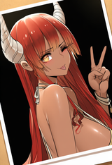 1girl, artist_dishwasher1910, photo (object), dutch angle, s-3979812461