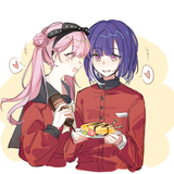 __tsukumo_kako_and_tsukumo_ima_the_hundred_line_last_defense_academy_drawn_by_laiyinye__b5fd13ab0424997a5f4d659766fd5b93