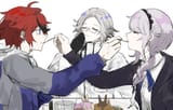 __aotsuki_eito_sumino_takumi_and_kirifuji_nozomi_the_hundred_line_last_defense_academy_drawn_by_sparrowhabird__ed3ef449f7998683d1ea9851d1789d95
