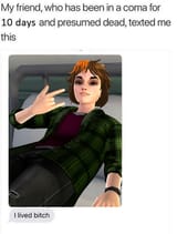 i lived bitch