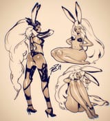 __viera_and_fran_final_fantasy_and_1_more_drawn_by_robert_porter__c3ea468f9454703d7ebc4f86cd902d68