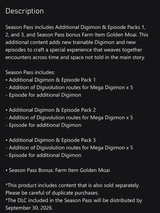 season 1 DLC
