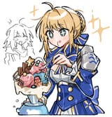 __artoria_pendragon_saber_trailblazer_and_stelle_fate_and_4_more_drawn_by_emne__45c0412d6402608a71992ae44ee0ac55