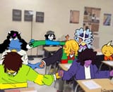 class praying