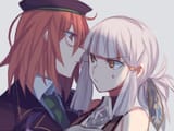 gudako stares down Penthesilea