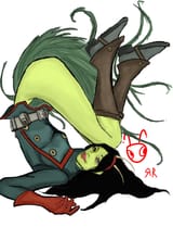 mantis with clothes