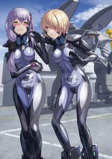 __kayamori_ruka_izumi_yuki_and_type_81_wadatsumi_heaven_burns_red_and_2_more_drawn_by_kurione_zassou__92977f9f31f9b5ab3e305aeecfeede41
