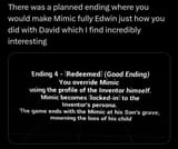 my name is Edwin I am the mimic