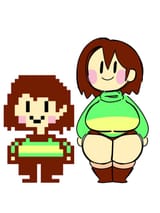 exaggerated thic chara