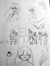 Music Doodles @Torinose_sui