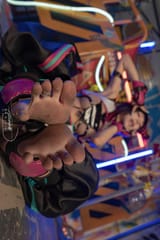 8455198b06ec4b8f8d229c504873e7ab juri cosplay feet