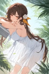 Sushang white dress