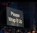 please wrap it up