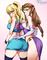 Screenshot 2025-05-25 at 10-40-19 #933 Samus x Zelda (SSBU) by MinaCream on DeviantArt