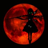 Lumine Red Moon Full Rotate