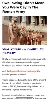 Roman swallowing