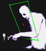 Gaster holding a finger of a higher being