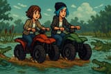 Chased Through the Swamp