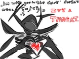 With you in the dark threat