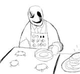 gaster cookin