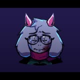 ralsei bloody crying