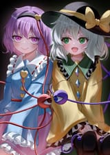__komeiji_koishi_and_komeiji_satori_touhou_drawn_by_soo_kazahana__da08bceadb856af5e0481fe03d42c0b9