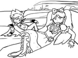 Spaceboy &amp; Sweetheart Pose WIP @neko_a_0628