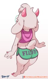 ralsei fluffy