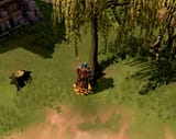 Choppin wood in runescape