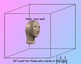 inside the cube