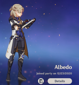 day 1 Albedo
