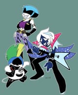 lancer rouxl queen play in a band just to be safe