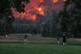 relaxing golf